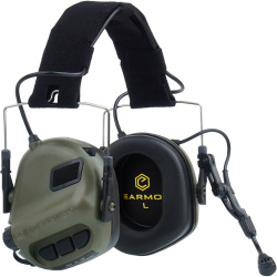 EARMOR Sluchadlá M32 Mod4 Tactical - zelené (M32M4)