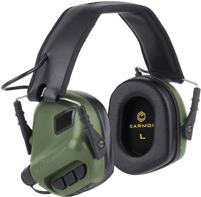 EARMOR Sluchadlá M31 Mod 3 Hearing Protection AUX - foliage green (M31M3)