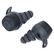 EARMOR Zátkové chrániče sluchu M20 elektronické - čierne (M20-BK)