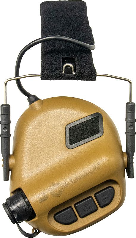 EARMOR Slúchadlá M31 Mod3 Hearing Protector - coyote (M31-CB-MOD3)