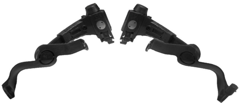EARMOR Adaptér M16 ARC pre chrániče sluchu M32 - black (M16C-BK)