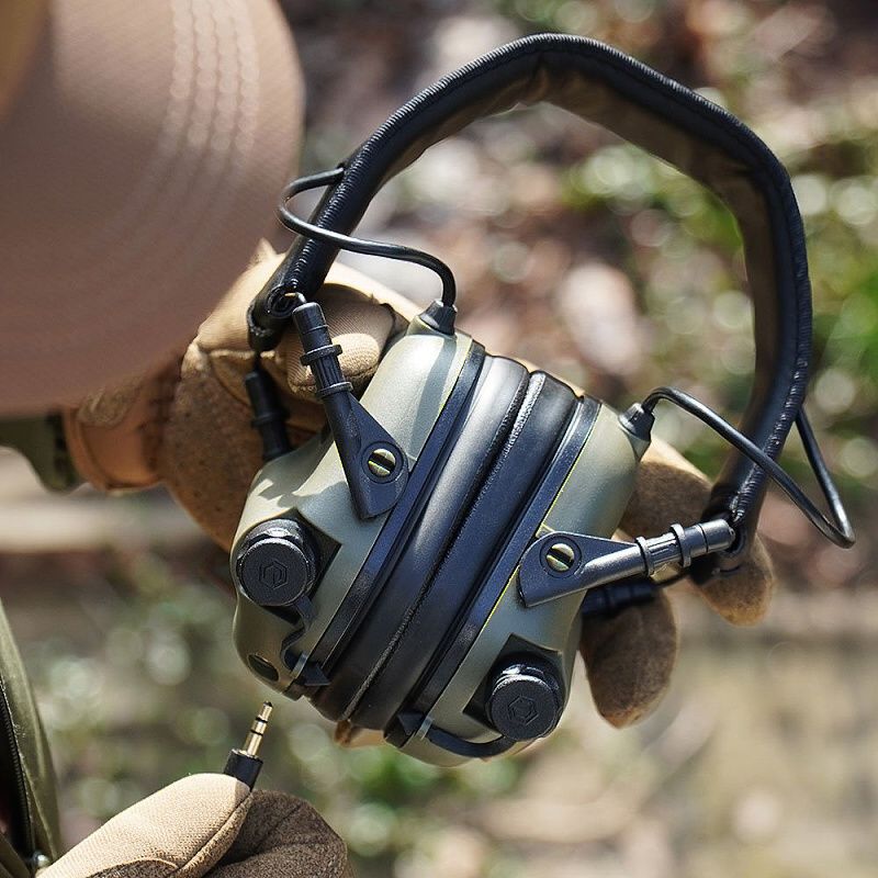 EARMOR Sluchadlá M31 Mod 3 Hearing Protection AUX - foliage green (M31M3)