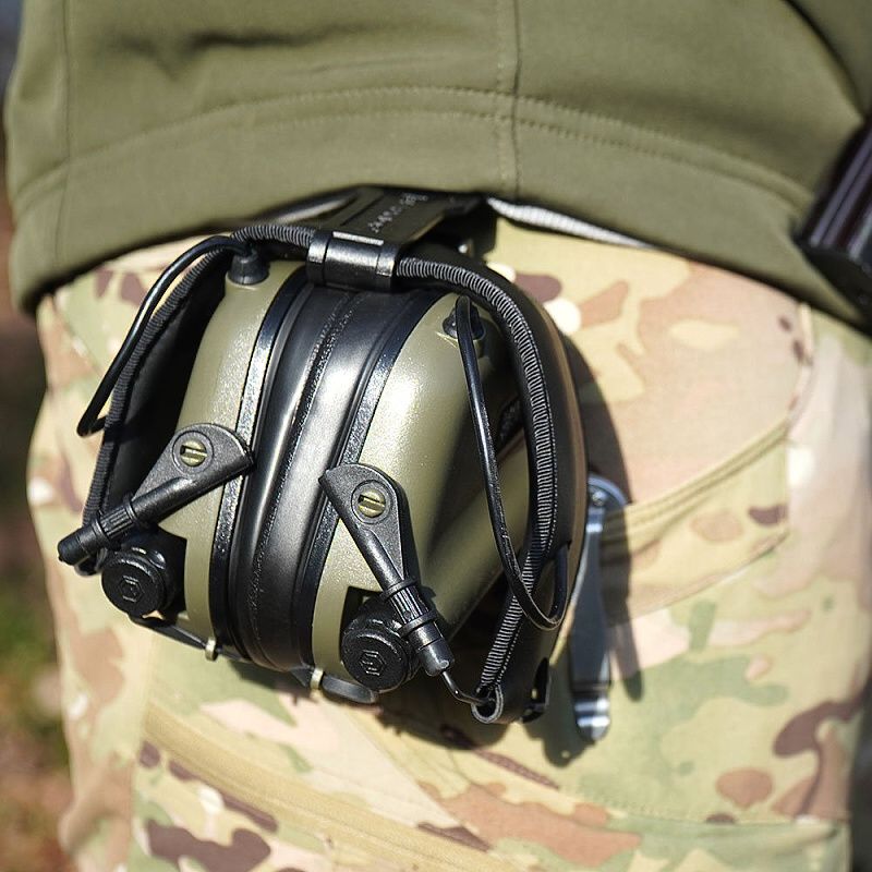 EARMOR Sluchadlá M31 Mod 3 Hearing Protection AUX - čierne (M31M3)