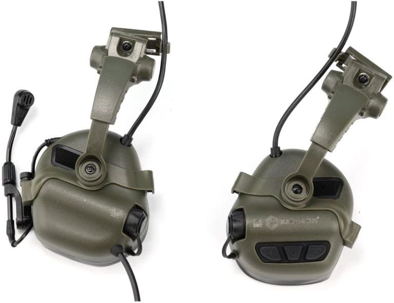 EARMOR Adaptér M16A pre chrániče sluchu M32 ARC PLUS - black (M16A-BK)