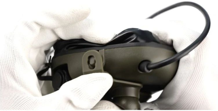 EARMOR Adaptér M16A pre chrániče sluchu M32 ARC PLUS - black (M16A-BK)