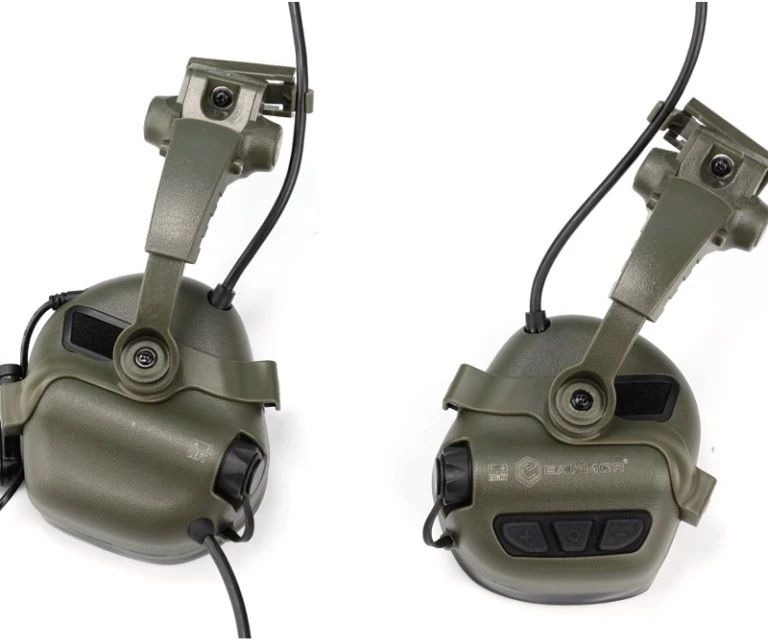 EARMOR Adaptér M16A pre chrániče sluchu M32 ARC PLUS - foliage green (M16A-FG)