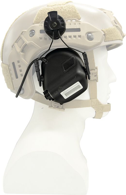 EARMOR Adaptér pre chrániče sluchu na prilbu M-Lok M13 - čierny (M13)