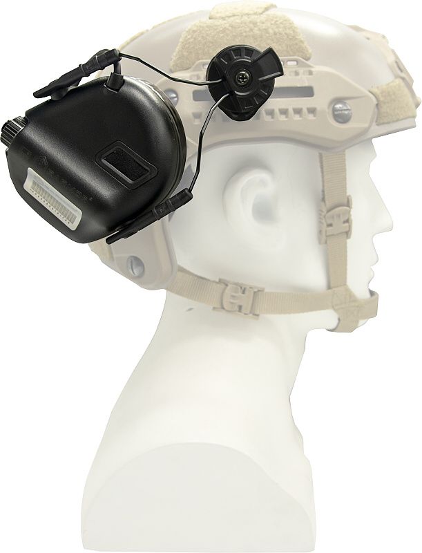 EARMOR Adaptér pre chrániče sluchu na prilbu M-Lok M13 - čierny (M13)