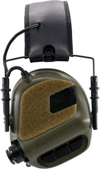 EARMOR Samolepiaci suchý zips pre sluchadlá M31/32 - čierny (S14-BK-M31/M32)