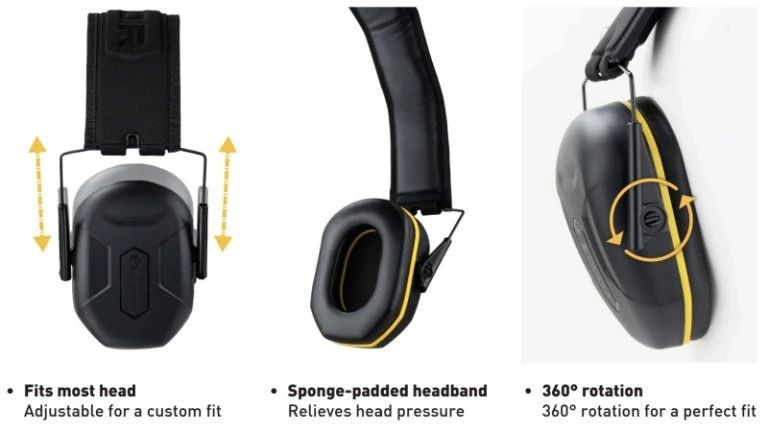 EARMOR Sluchadlá M300L - black (M300L-BK)