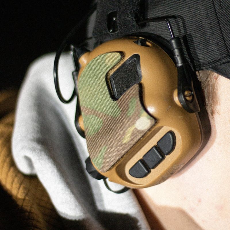 KOLIBRI Velcro Hook pre sluchadlá Earmor M31/32 - multicam