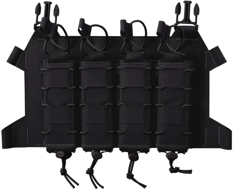 DIRECT ACTION Skeletonized Quad SMG Flap - black (PC-SK4S-CD5-BLK)