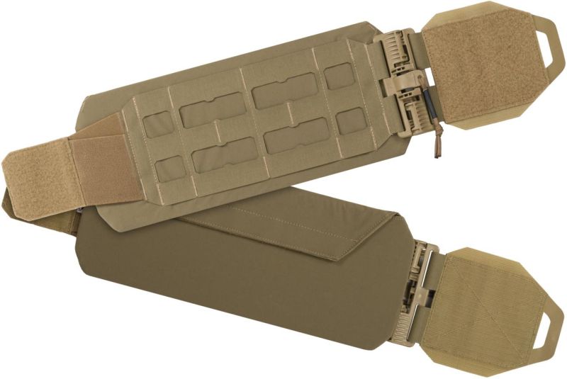 DIRECT ACTION Bočný popruh pre nosič plátov - Skeletonized Cummerbund Wide - coyote brown (PC-SKCW-NLN-CBR)