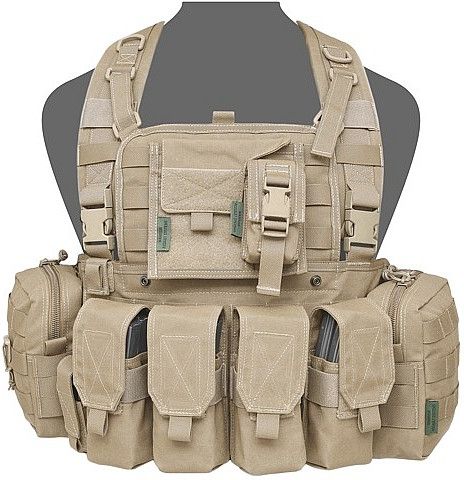 WARRIOR 901 Elite Ops M4 Bravo Chest Rig - coyote (W-EO-901-Z-BRM4-CT)