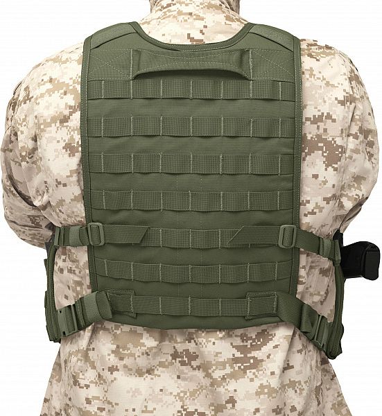 WARRIOR Elite Ops Back Panel - olive drab (W-EO-BP-OD)