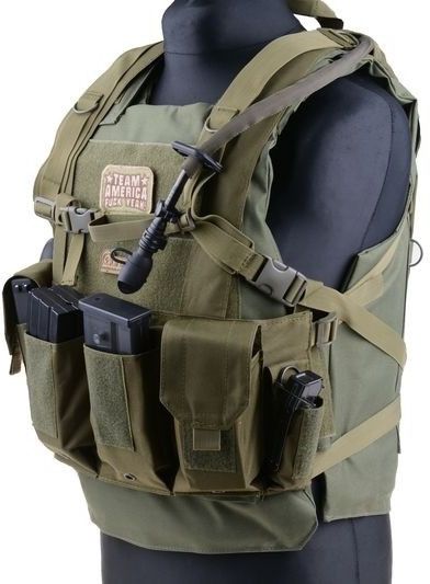 GFC Chest Rig M4-M16 - olivový