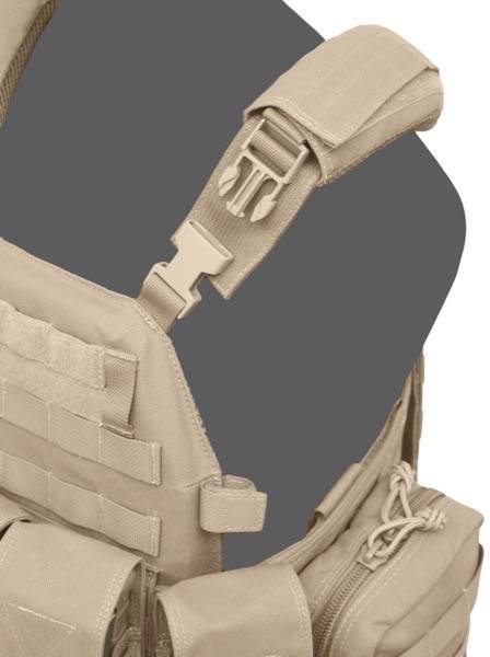WARRIOR Elite Ops DCS Special Forces Plate Carrier Base - coyote (W-EO-DCS-CT)