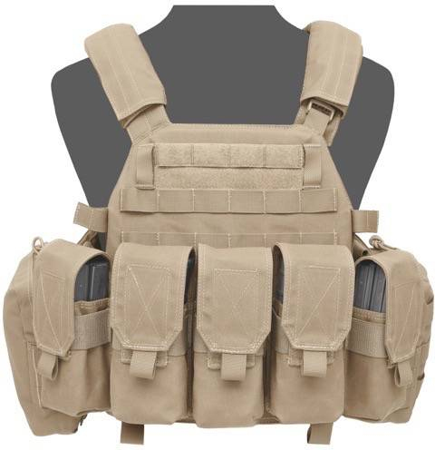 WARRIOR Elite Ops DCS Special Forces Plate Carrier Base - coyote (W-EO-DCS-CT)