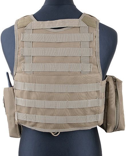 GFC Taktická vesta Plate Carrier - coyote