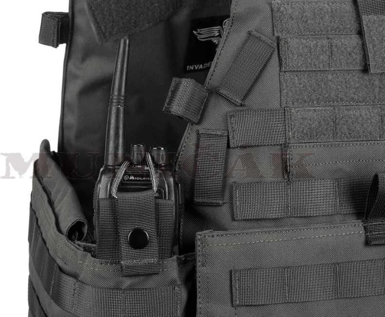 INVADER GEAR Nosič plátov 6094A-RS - šedý (25517)