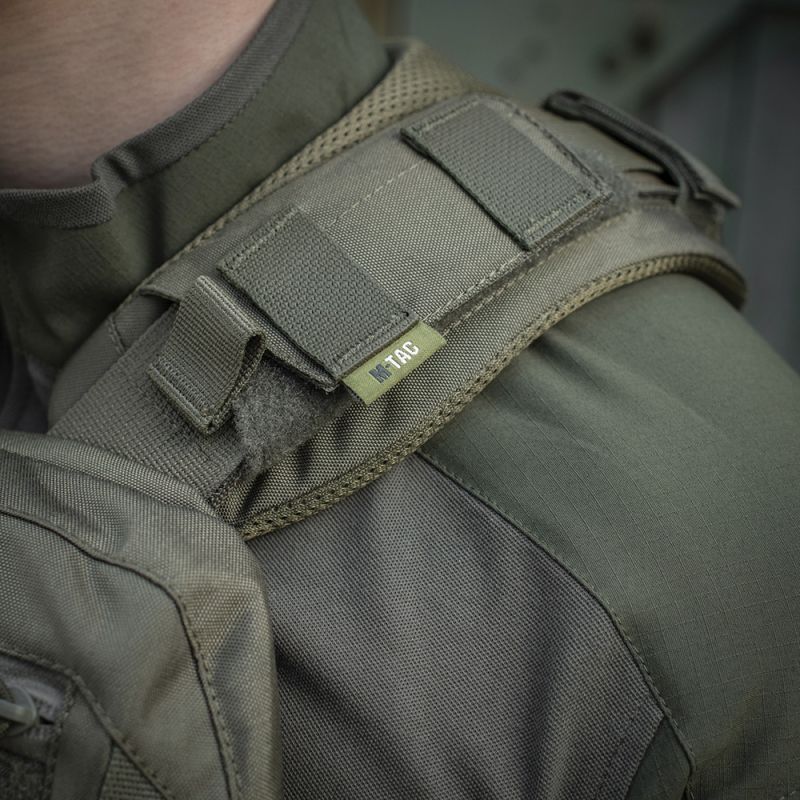 M-TAC Tlmič na ramená pre Plate Carrier Cuirass QRS - ranger green (10179023)