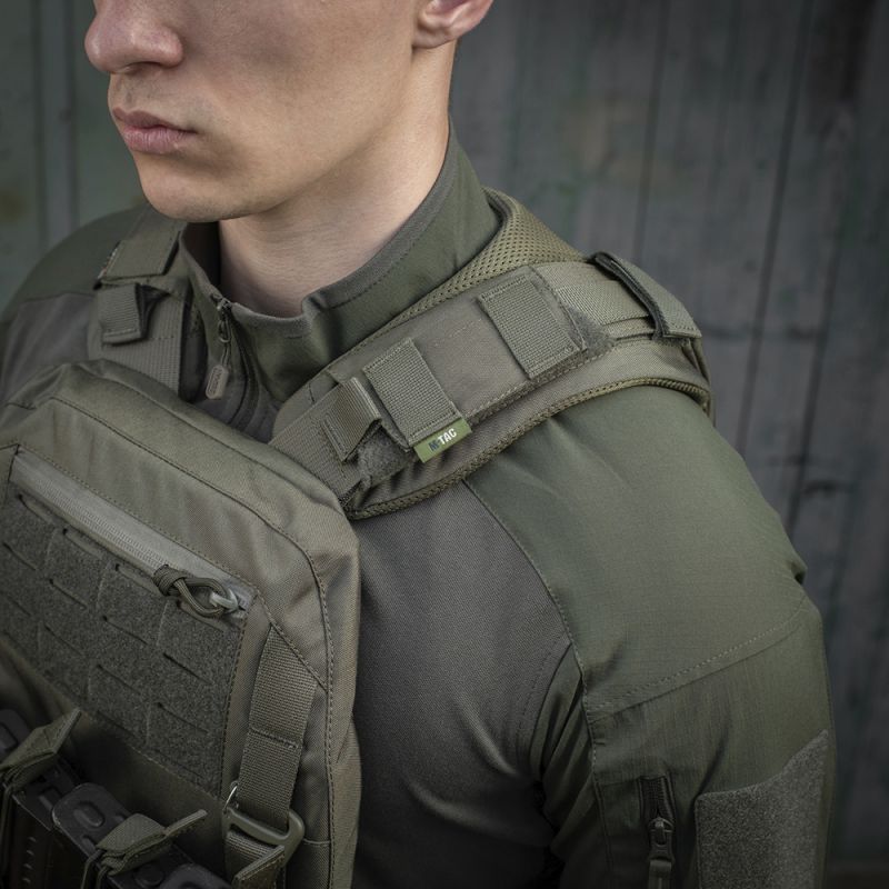 M-TAC Tlmič na ramená pre Plate Carrier Cuirass QRS - ranger green (10179023)