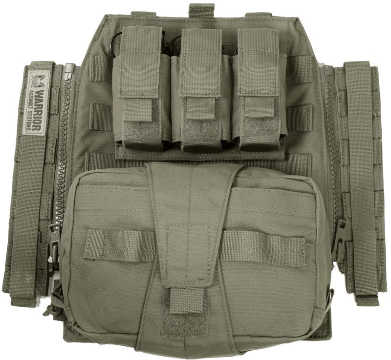 WARRIOR Assaulters Back Panel - ranger green (W-EO-ABP-MK1-RG)