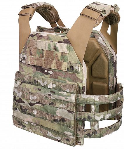 WARRIOR Low Profile Carrier With Ladder Sides - multicam (W-EO-LPC-V2-MC)