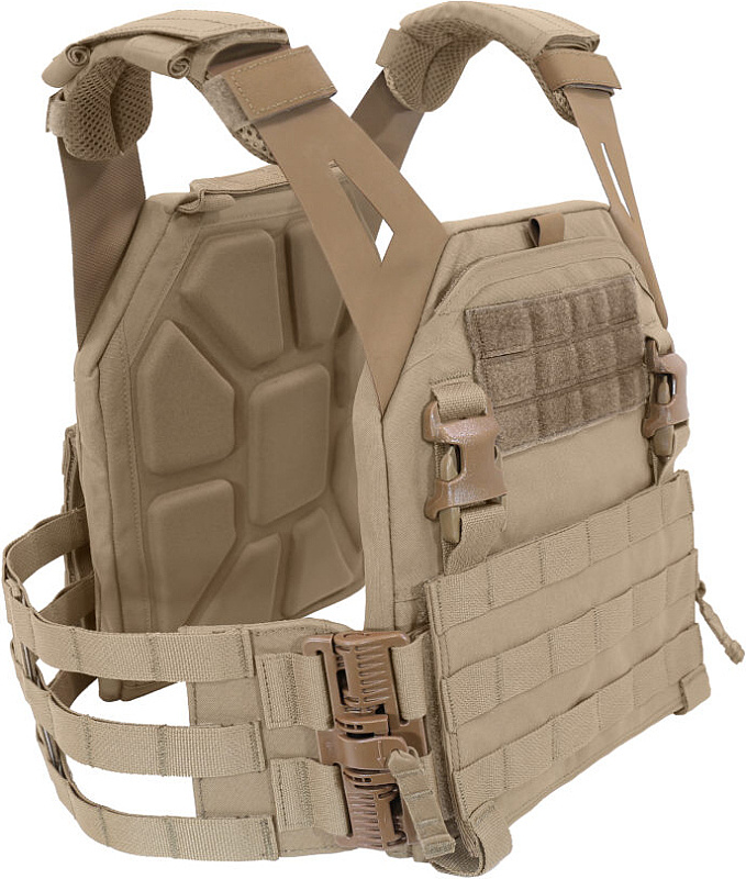 WARRIOR Low Profile Carrier With Ladder Sides  - coyote (W-EO-LPC-V2-CT)