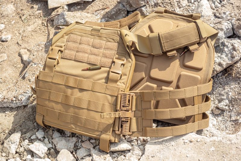 WARRIOR Low Profile Carrier With Ladder Sides  - coyote (W-EO-LPC-V2-CT)