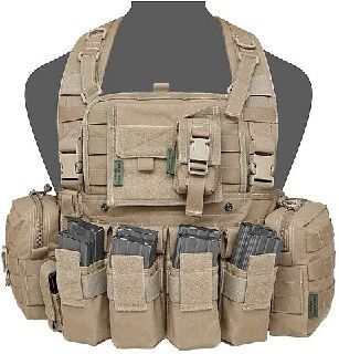 WARRIOR 901 Elite Ops M4 Bravo Chest Rig - coyote (W-EO-901-Z-BRM4-CT)