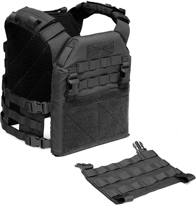 WARRIOR Recon Plate Carrier SAPI - black (W-EO-RPC-BLK)