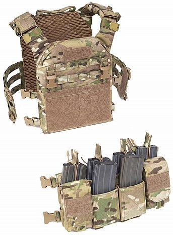 WARRIOR Elite Ops Recon Plate Carrier with Pathfinder Chest Rig - multicam (W-EO-RPC-MK1-MC)