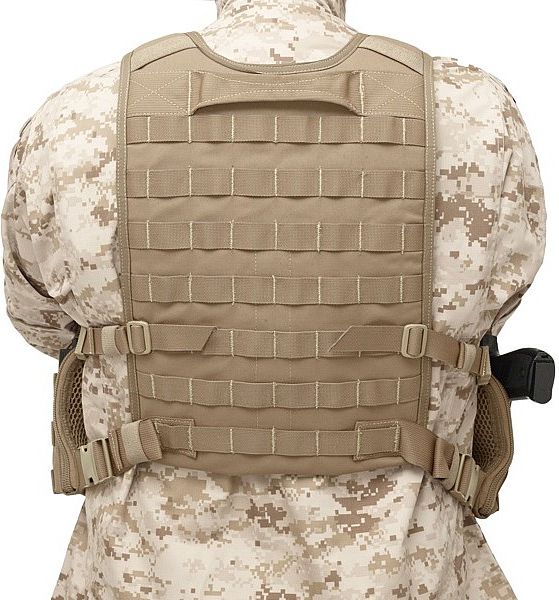 WARRIOR Elite Ops Back Panel - coyote (W-EO-BP-CT)