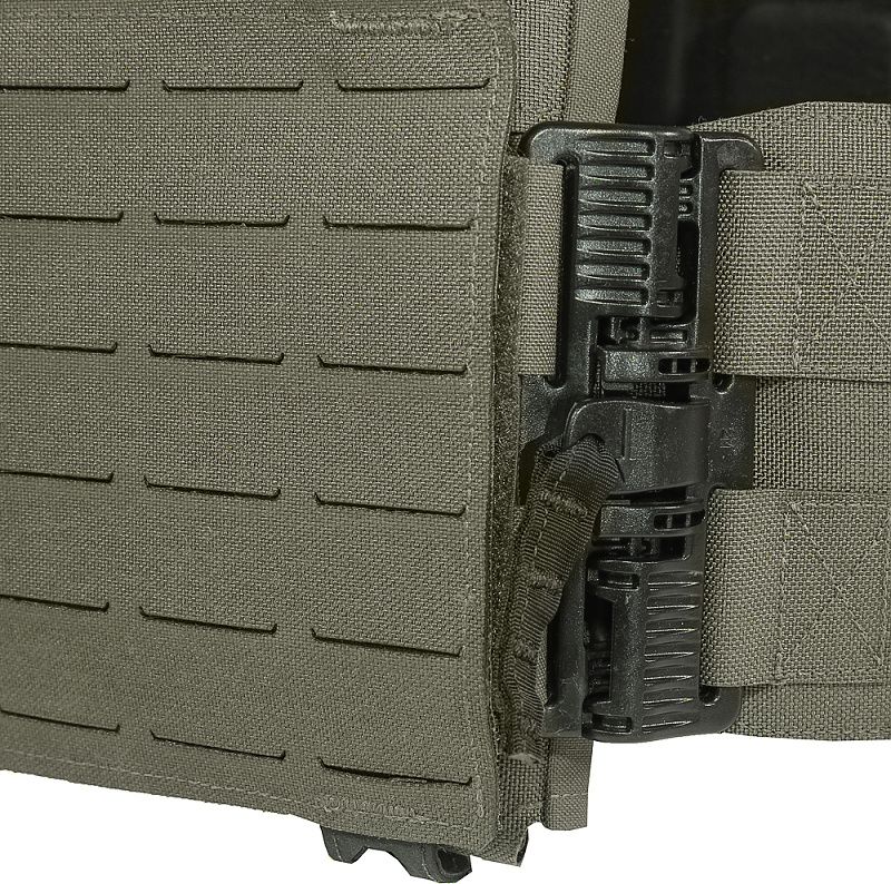 WARRIOR Laser Cut LPC with Detachable 5.56 Panel - ranger green (W-LC-LPC-V2-MK1-M-RG)