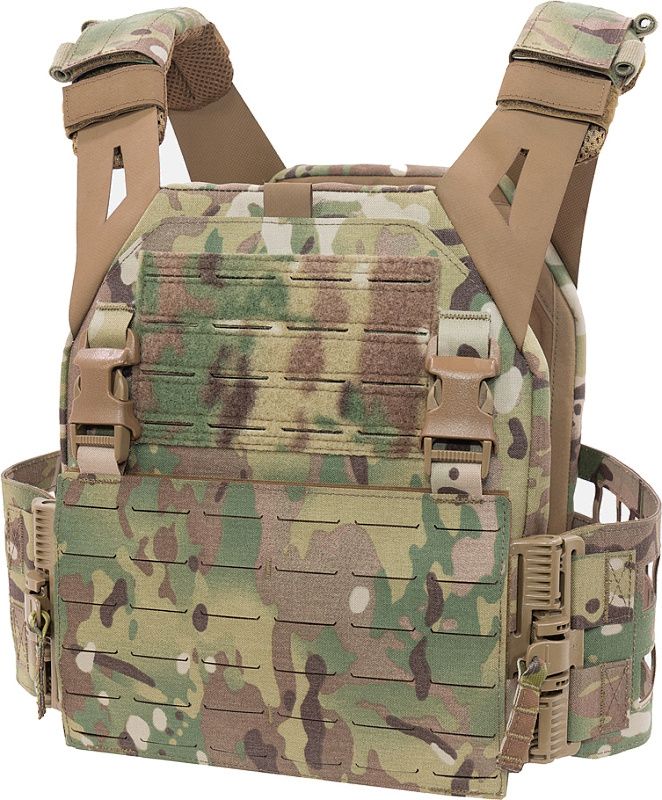 WARRIOR Laser Cut LPC with Detachable 5.56 Panel V2 - multicam (W-LC-LPC-V2-MK1-MC)