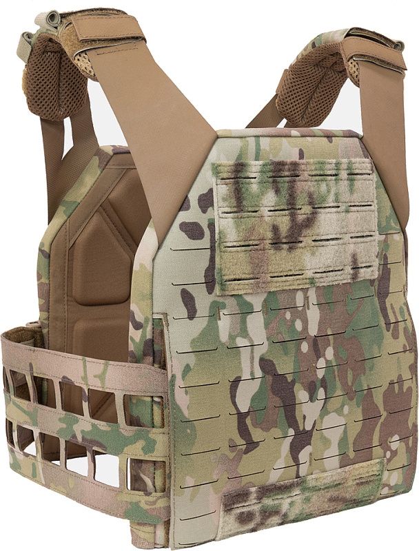 WARRIOR Laser Cut LPC with Detachable 5.56 Panel V2 - multicam (W-LC-LPC-V2-MK1-MC)