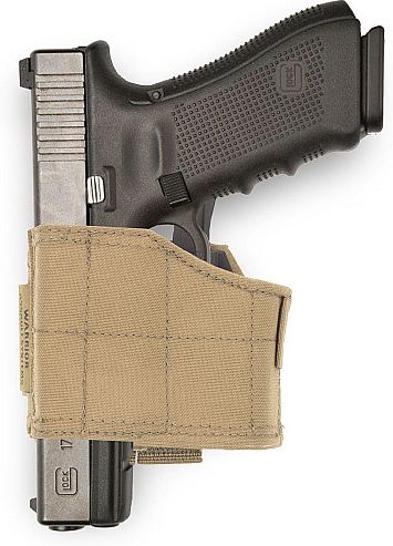 WARRIOR Universal Left Handed Pistol Holder - coyote (W-EO-UPH-L-CT)