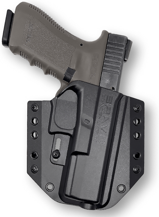 BRAVO CONCEALMENT Puzdro na zbraň OWB Glock 17, 22, 31 (Gen.3-5)