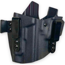 MUSTACHEGEAR Puzdro na zbraň BABAJAGA IWB G19, pravák - čierne