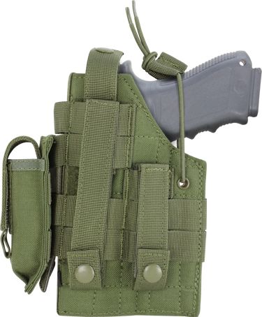 CONDOR Puzdro NA Glock 17 - 35 + zásobník - olivové (H-GLOCK-001)