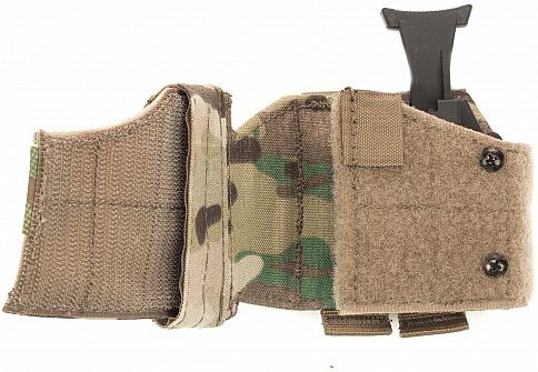 WARRIOR Universal Left Handed Pistol Holder - multicam (W-EO-UPH-L-MC)