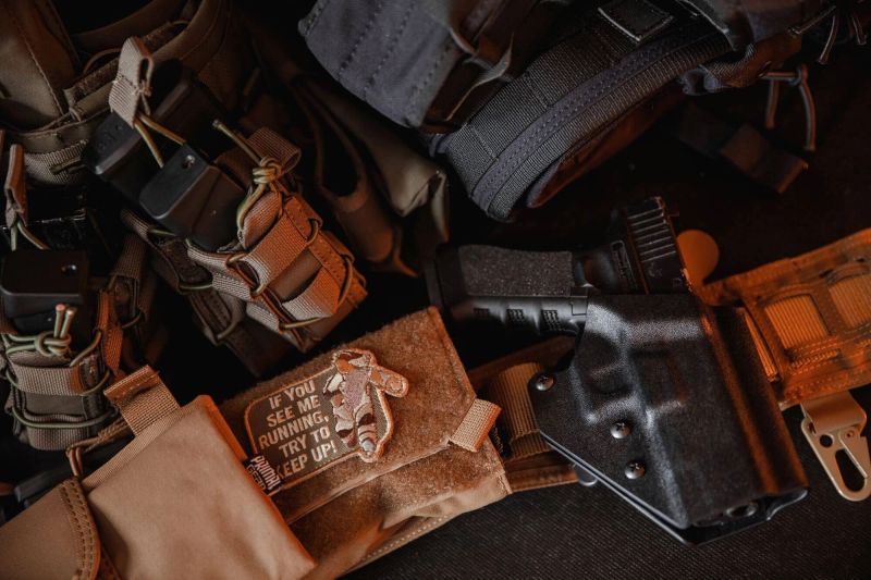 SPECNA ARMS Púzdro na zbraň Kydex G17 - black