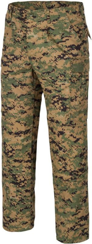 HELIKON Dlhé nohavice USMC Twill - digital woodland (SP-USM-PT-07)