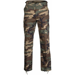 MILTEC Dlhé nohavice BDU - woodland (11805020)