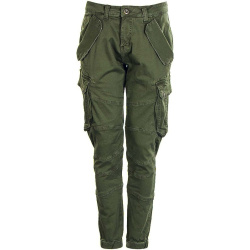 ALPHA INDUSTRIES Dlhé nohavice Combat LW - dark olive (126215/142)