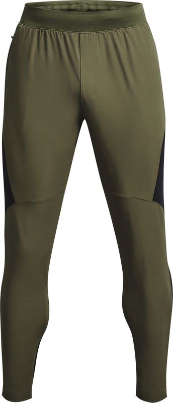 UNDER ARMOUR Dlhé nohavice teplákové Unstoppable Hybrid Pant - zelené (1373788-390)