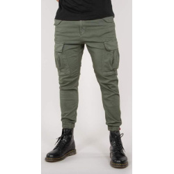 ALPHA INDUSTRIES Dlhé nohavice Airman - dark olive (188201/142)