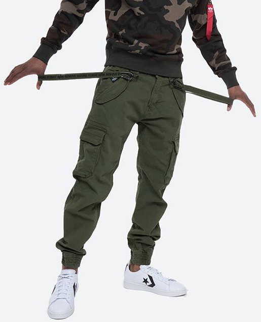 ALPHA INDUSTRIES Dlhé nohavice Utility Pant - dark olive (128202/142)