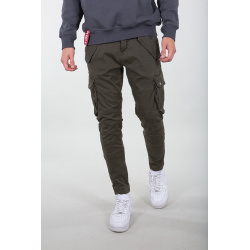 ALPHA INDUSTRIES Dlhé nohavice Combat Pant LW - šedo/čierne (126215/136)